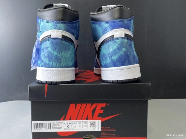 Air High OG Jordan 1 CD0461-100 Tie-Dye 0704